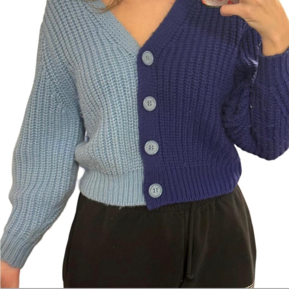 Ever After Color Block Sweater - image 1